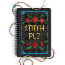 Load image into Gallery viewer, Stich, Plz. (Cross Stich Journal Kit)