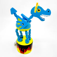 Load image into Gallery viewer, Wooden Dancing Dragon Push-up Toy
