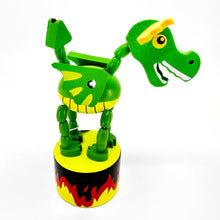 Load image into Gallery viewer, Wooden Dancing Dragon Push-up Toy
