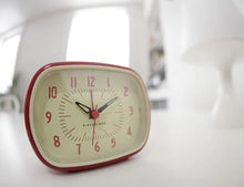 Load image into Gallery viewer, Retro Alarm Clock - Red
