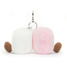 Load image into Gallery viewer, Amuseables Marshmallow Bag Charm
