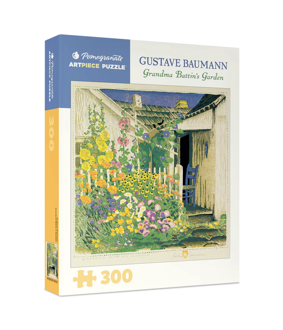 Gustave Baumann: Grandma Battin's Garden (300 pc.)