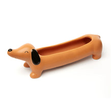 Load image into Gallery viewer, Daisy The Dachshund Planter
