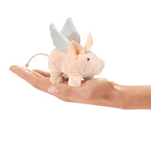 Load image into Gallery viewer, Winged Piglet Finger Puppet
