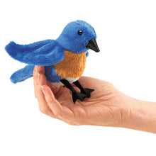 Load image into Gallery viewer, Bluebird Finger Puppet

