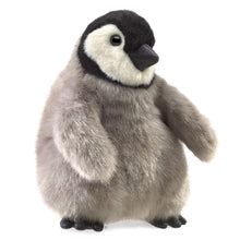 Load image into Gallery viewer, Baby Emperor Penguin Hand Puppet
