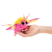 Load image into Gallery viewer, Rosy Maple Moth Finger Puppet
