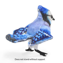 Load image into Gallery viewer, Blue Jay Finger Puppet
