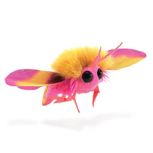 Load image into Gallery viewer, Rosy Maple Moth Finger Puppet
