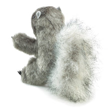 Load image into Gallery viewer, Gray Squirrel Finger Puppet
