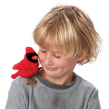 Load image into Gallery viewer, Cardinal Finger Puppet
