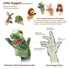 Load image into Gallery viewer, Little Tyrannosaurus Puppet
