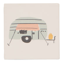 Load image into Gallery viewer, Happy Camper Coaster Set (4)
