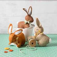 Load image into Gallery viewer, Bunnies Felt Craft Kit
