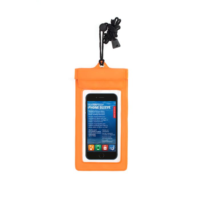 Waterproof Phone Sleeve - Orange