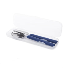 Load image into Gallery viewer, Travel Utensil Set - Navy Blue
