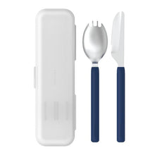 Load image into Gallery viewer, Travel Utensil Set - Navy Blue
