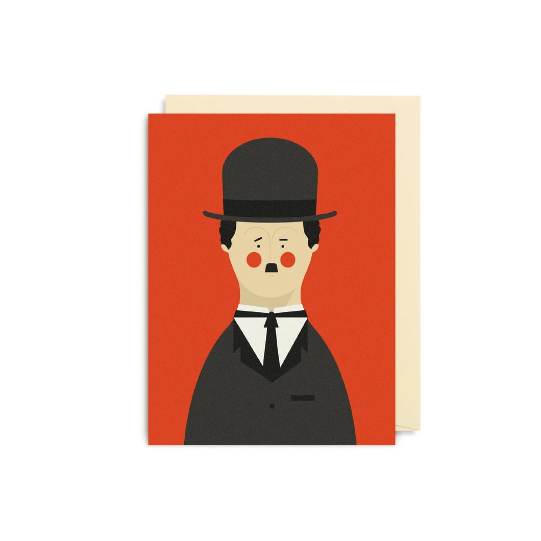 Charlie Chaplin Mini Card