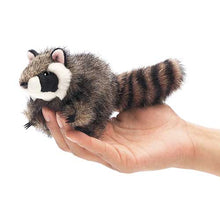 Load image into Gallery viewer, Raccoon Finger Puppet
