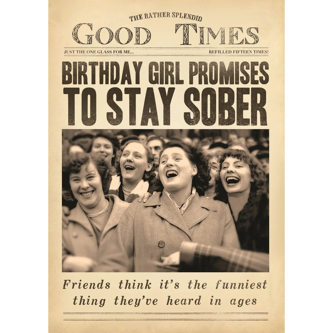 Birthday Girl Promises