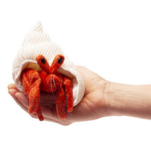 Load image into Gallery viewer, Hermit Crab Finger Puppet
