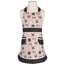 Load image into Gallery viewer, Kid&#39;s Apron - Cats Meow
